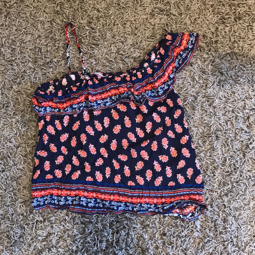 Off the shoulder tank